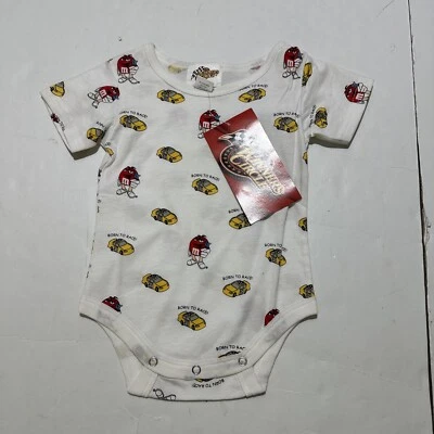 Conjunto de una pieza M&M’s Racing Winners Circle niño pequeño 0-6 meses nuevo con etiquetas en todas partes Foto 1 de 4