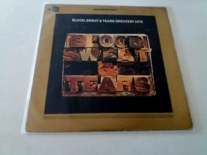 BLOOD SWEAT & TEARS "GREATEST HITS" LP VINYL 12" BE/G BE/G QUADRAPHONIC - Picture 1 of 2