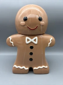 Neu 2024 Holiday Time Weihnachten Lebkuchen Junge 1,8 Quart Keksdose - B - Bild 1 von 11