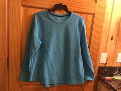 Woman’s Tek Gear XXL Aqua Pullover Microfleece NWOT - Image 1 of 3