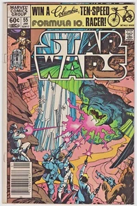 Vintage Marvel Star Wars Comic #55 January 1982 - Picture 1 of 2