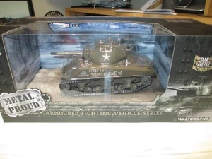 FORCES OF VALOR 1:32 M4A3 E2 SHERMAN JUMBO COBRA KING FIRST TO ENTER BASTOGNE - Picture 1 of 5