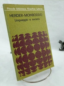Linguaggio e societa, Herder-Monboddo, 1973 - Picture 1 of 6