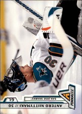 2010-11 Pinnacle Sharks Hockey Card #40 Antero Niittymaki