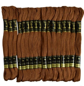 Anchor Thread Floss Stranded Cotton Brown Cross Stitch Hand Embroidery,25 Skeins - Picture 1 of 6