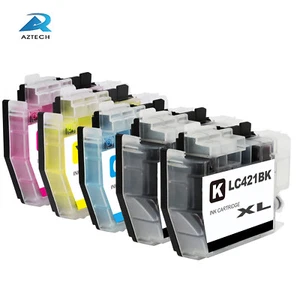 LC421 LC-421XL Tintenpatrone Compatible with Brother DCP-J1050 DW DCP-J1140 DW - Bild 1 von 8