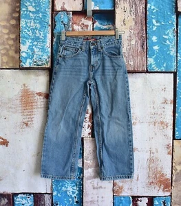 Youth Boys Arizona Jean Relaxed Straight 8 REGULAR Medium Wash PRE-OWNED - Picture 1 of 9
