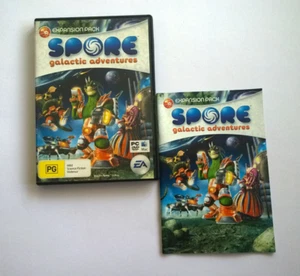 SPORE GALACTIC ADVENTURES PC VIDEOGAME VIDEO GAME FREE POSTAGE - Picture 1 of 1
