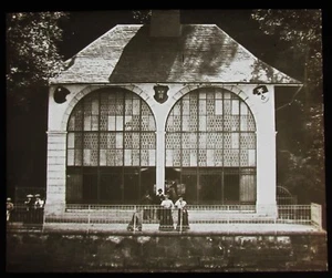 Glass Magic Lantern Slide TELLS CHAPEL / TELLS KAPELLE C1910 PHOTO SWITZERLAND - Picture 1 of 2