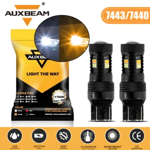 Bombillas LED AUXBEAM ámbar blanco 7443 7440 para luces DRL Fiat 500 500L 2009-2019 - Imagen 1 de 12