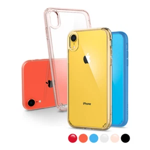 iPhone XR Case | Spigen [ Ultra Hybrid ] Bumper Protective Shockproof Cover - Picture 1 of 56