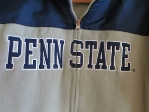 PSU PENN STATE UNIVERSITY Youth Size 14/16 ZIPPER JACKET Fleece XL - Picture 1 of 9