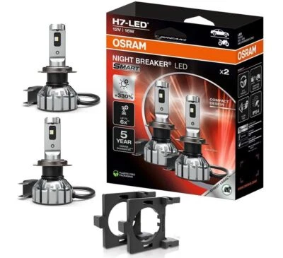 OSRAM NIGHT BREAKER LED H7 Set für Ford Fiesta MK7 2013-  64210DWNBSM 64210DA02 - Bild 1 von 4