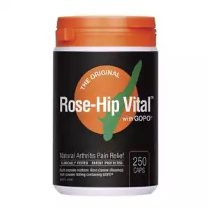Rose-Hip Vital Arthritis Pain Relief Capsules 250 Caps - Foto 1 di 1