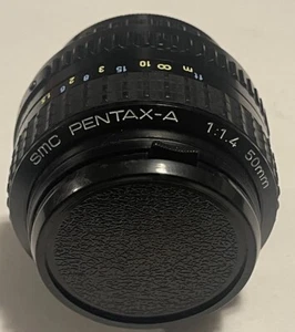 PENTAX SMC Pentax-A 50mm f/1.4 lens - Picture 1 of 6
