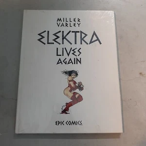 ELEKTRA LIVES AGAIN neuwertig versiegelt FRANK MILLER, ÜBERGRÖSSE HARDCOVER GRAFIKROMAN - Bild 1 von 2