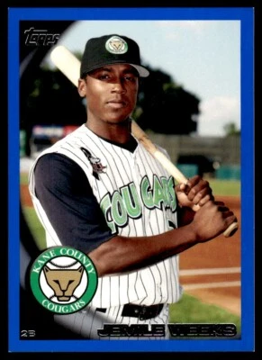 2010 Topps Pro Debut Blue 094/259 Jemile Weeks  Kane County Cougars #27 - Image 1 of 2