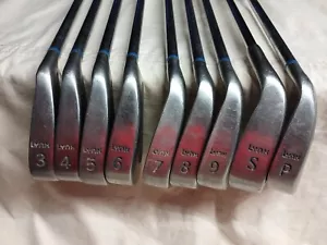 Tigress Lynx Women’s 3-9, S & P Iron Set Ladies Flex Steel Shafts - Picture 1 of 7