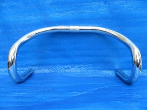Nitto B123 Steel 370mm 37cm  NJS Handlebar Free Postage Keirin Fixed Gear - Picture 1 of 5