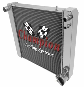 1965-1967 Jaguar XKE All Aluminum 3 Row Core KR Champion Radiator - Bild 1 von 7