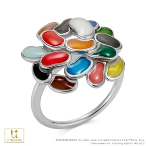 Harry Potter Bertie Bott's Every-Flavor Beans Ring Silver 925 Limited Japan New - Picture 1 of 4