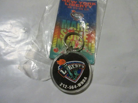 New York Liberty WNBA Collectibles NIKE Key Chain & MAGNET Cover