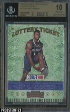 2019-20 Panini Contenders Lottery Ticket #1 Zion Williamson RC Rookie BGS 10