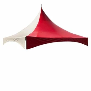 Cubierta roja superior toldo de repuesto 20x20 para tienda de campaña High Peak evento boda fiesta - Imagen 1 de 2