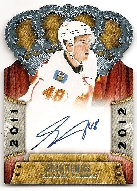 11/12 CROWN ROYALE ROOKIES AUTOGRAPH RC Greg Nemisz #151 - Image 1 of 1