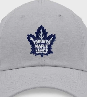 Toronto Maple Leafs Fanatics Leafs NHL Adjustable Strapback Hat Cap Gray Grey - Image 1 of 4