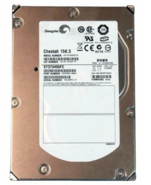 Seagate Cheetah 15K.5 73GB 15KRPM 3.5" (ST373455FC) FW 0003 FC fiber Hard Drive - Bild 1 von 1