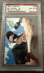 Cal Ripken Jr. 1995 Pinnacle Artists Proof PSA 10 Gem Mint Graded Card POP 5 - Picture 1 of 2