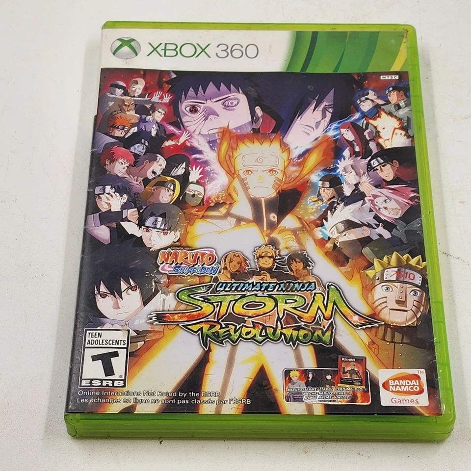 Naruto Shippuden Ultimate Ninja Storm Revolution Microsoft Xbox360 Fighting Game - Image 1 of 4