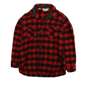 Vintage Woolrich Wool Button Up Shirt Size Large Buffalo Plaid - Bild 1 von 10