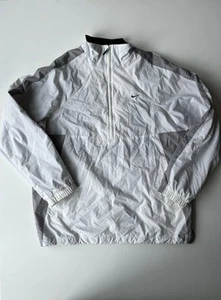 Nike Vintage Windbreaker Jacket White, Size L - Picture 1 of 6