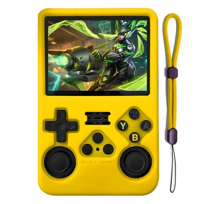 Soft Silicone 360° Protective Case For R36S Handheld Game Console Accessories - Image 1 of 4