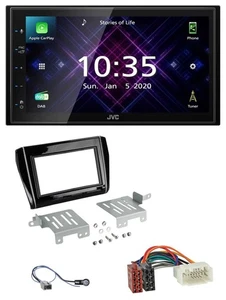 JVC DAB 2DIN MP3 Bluetooth USB Autoradio für Suzuki Swift ab 17 schwarz glänzend - Bild 1 von 10