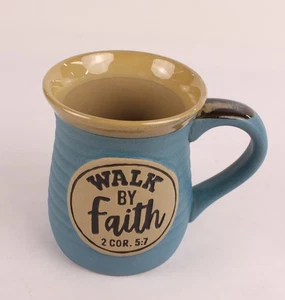 "Walk by Faith" 2 Kor. 5:7 Keramik Becher Burton & Burton - Bild 1 von 9