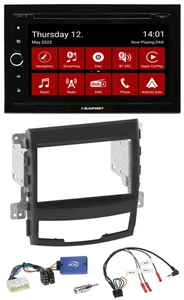Blaupunkt Lenkrad DVD Bluetooth DAB 2DIN USB Autoradio für SSangYong Korando mit - Bild 1 von 11