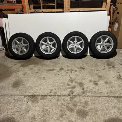 4x Winterreifen Winterräder M+S 7J  195/65/R15 91T  DOT 2024 Wie Neu - Bild 1 von 4