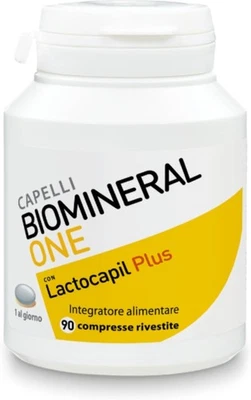Biomineral Integratore Capelli 90 Compresse Lactocapil Plus Biotina 3 Mesi - Immagine 1 di 4