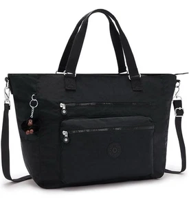 BOLSO DE VIAJE DE FIN DE SEMANA NUEVO CON ETIQUETAS KIPLING SL4830 ISAAC NEGRO CLARO TONAL EXTRA GRANDE - Imagen 1 de 6