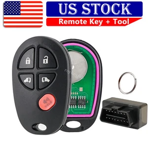 Remote Key Fob Programmer For Toyota Sienna 2004- 2015 2016 2017 2018 2019 2020 - Picture 1 of 8