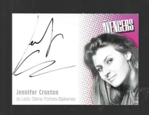 The Avengers Definitive Series 2 2005 Autograph Card A4 Jennifer Croxton   - Picture 1 of 2
