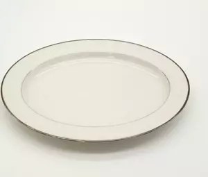 Noritake Vintage Elegante Modello Rialzato Bordo Grande 16 Pollici Piatto Ovale Sorrento - Foto 1 di 7