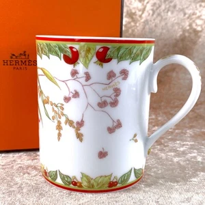 Tazza tazza Hermes Paris porcellana Pitagora Pitagora porcellana stoviglie con custodia - Foto 1 di 12