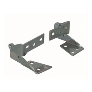 Hettich Zapfenband für Lamellentüren verzinkt vorliegend 58 x 46 mm, 2 Stück - Bild 1 von 1