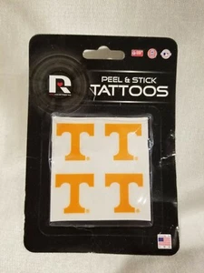 Paquete de 1 paquete de tatuajes faciales de voluntarios de la NCAA Tennessee - Imagen 1 de 12