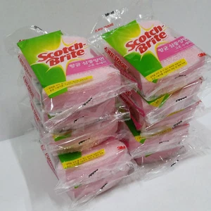 3M Scotch-Brite10 Pcs Scrub Sponge kitchen garage outdoor Heavy Duty SD-100DB - Picture 1 of 1