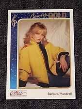 Barbara Mandrell - 1992 Country Gold trading card #52 Gold Foil 